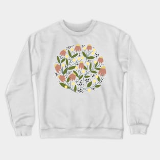 Vintage rose flower bouquet Crewneck Sweatshirt